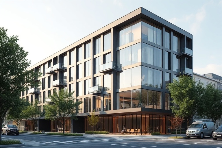 Визуализация экстерьера